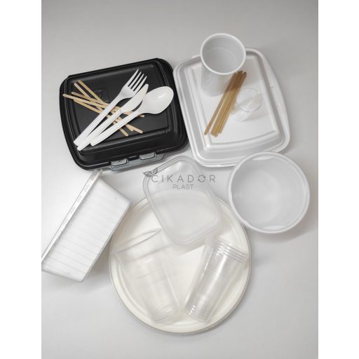 Lapos tányér papír - 22 cm
