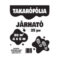 Járható takarófólia - 20 m²